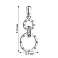 Серебряный подвес с фианитами (арт. 7503/3574) – изображение 2