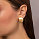 Золотые серьги Francelli (арт. е1092009жм) – изображение 2