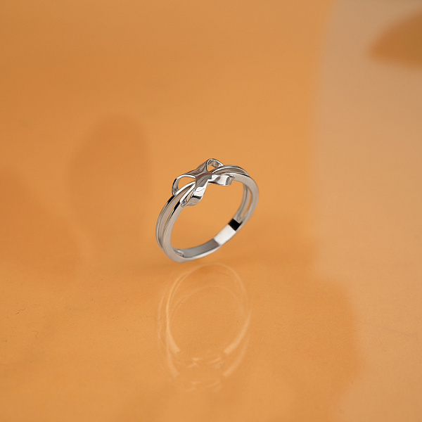 Золота каблучка «Нескінченність»  (арт. 146000б) – зображення 4