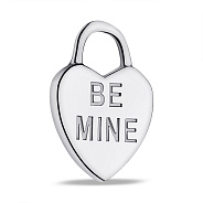 Фото Серебряный подвес Be mine (арт. 7503/3108)