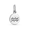 Серебряный кулон Водолей (арт. 7503/690вдпп) – изображение 1