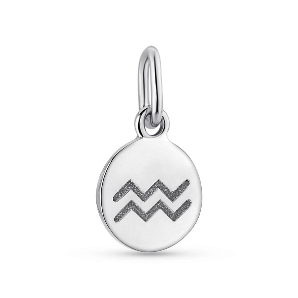 Серебряный кулон Водолей (арт. 7503/690вдпп) – изображение 1