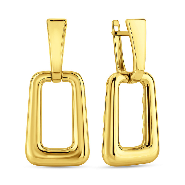 Сережки з жовтого золота (арт. 111328ж) – зображення 1
