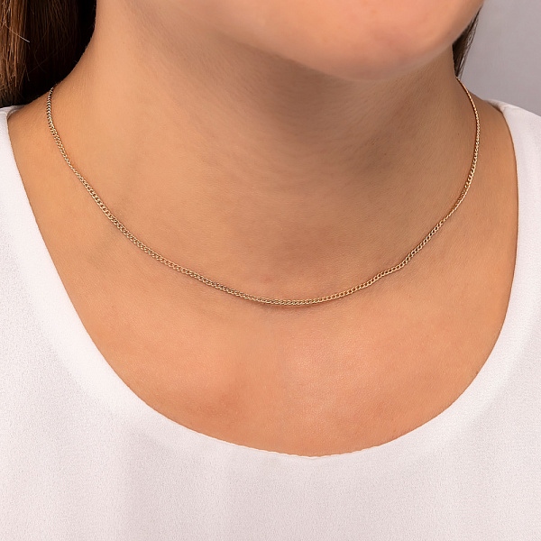 Золотая цепь Панцирного плетения (арт. 301001) – изображение 3