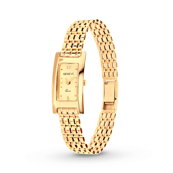 Кварцевые золотые часы (арт. 260109ж) – изображение 1