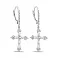 Серьги из серебра с подвесками (арт. 7502/9045) – изображение 1