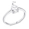 Серебряное кольцо с фианитом (арт. 7501/5733) – изображение 2