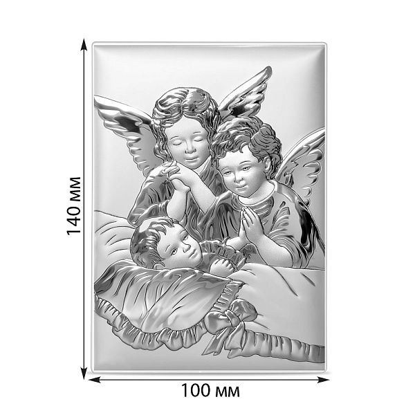 Икона Ангелочки (арт. KР-2/026G/B) – изображение 2