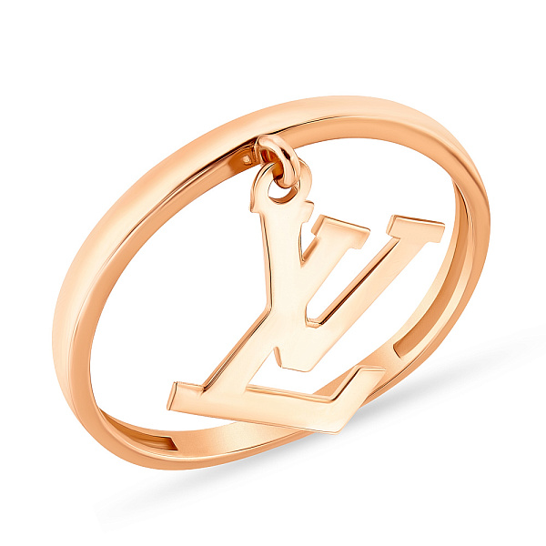 Каблучка з червоного золота з підвіскою (арт. 154750) – зображення 1