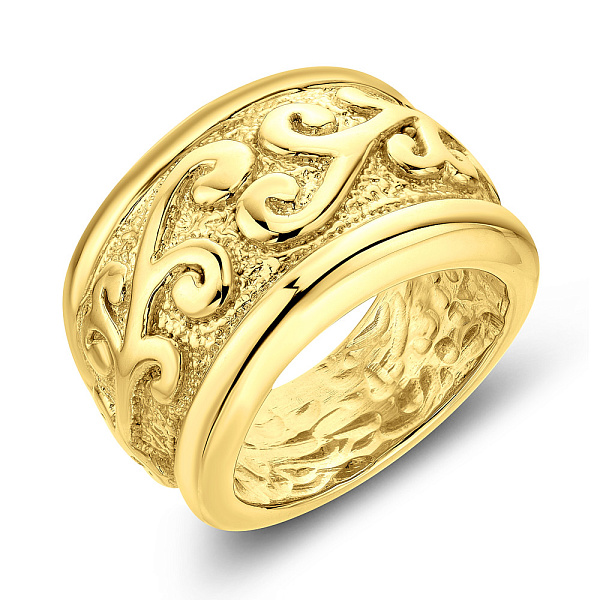 Кольцо из желтого золота Francelli (арт. 155748ж) – изображение 1