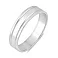 Класична обручка з білого золота (арт. 238009б) – зображення 1