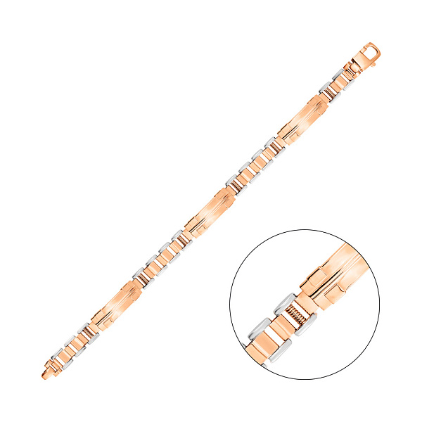 Золотой браслет без вставок (арт. 3261213кб) – изображение 1