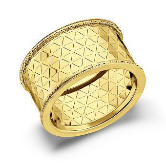 Кольцо из желтого золота Francelli (арт. 1401098ж)