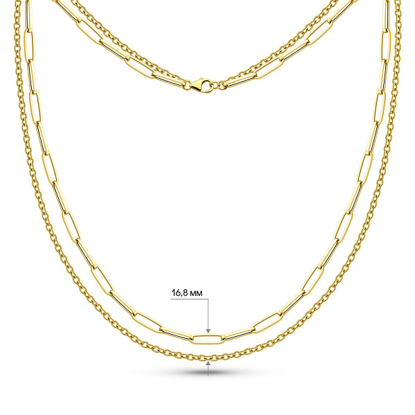 Золоте кольє Ланки (арт. 352830ж) – зображення 2