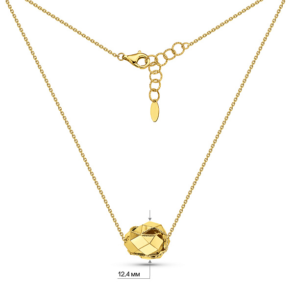 Золоте кольє Francelli (арт. 352898ж) – зображення 5