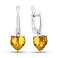 Серьги из серебра с альпинитами (арт. 7502/617акрсп) – изображение 1
