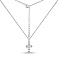 Серебряное колье с фианитами (арт. 7507/2211) – изображение 2