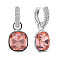 Серебряные серьги с фианитами (арт. 7502/2186328цр) – изображение 1