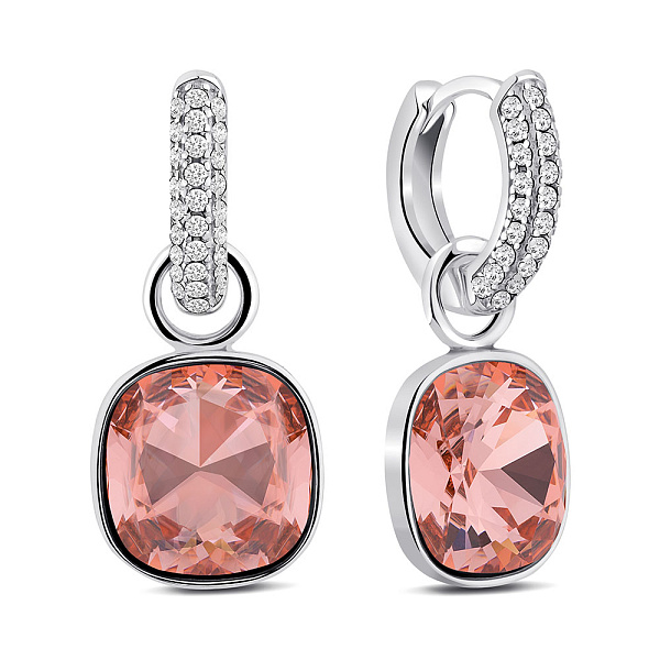 Серебряные серьги с фианитами (арт. 7502/2186328цр) – изображение 1