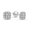 Сережки-пусети з білого золота з діамантами (арт. С341626020б) – зображення 1