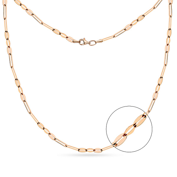 Колье золотое "Звенья" (арт. 352044) – изображение 1