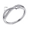 Серебряное кольцо с фианитами (арт. 7501/6989) – изображение 2