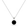 Серебряное колье с ониксом (арт. 7507/2334о) – изображение 1