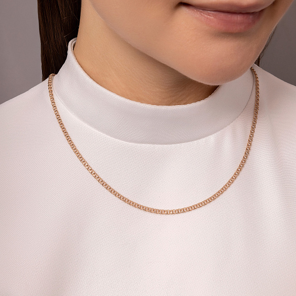 Золотий ланцюжок Бісмарк (арт. цр3003-040) – зображення 3