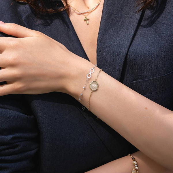 Золотой браслет Diva (арт. 324766ж) – изображение 3