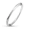 Жорсткий браслет з білого золота (арт. 320811б) – зображення 1