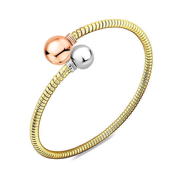 Браслет з комбінованого золота (арт. 323076жкб) – зображення 1