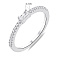 Серебряное кольцо с фианитами (арт. 7501/6262/1) – изображение 2