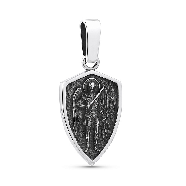 Срібний підвіс Архангел Михаїл (арт. 7903/1187пю) – зображення 1