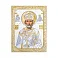 Ікона Миколай Чудотворець (124х164 мм) (арт. P-4/003G/K.SC) – зображення 1