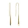 Серьги-протяжки из желтого золота (арт. 103455/7ж) – изображение 1