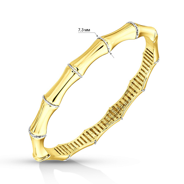 Браслет з жовтого золота Francelli (арт. 326547жр) – зображення 4