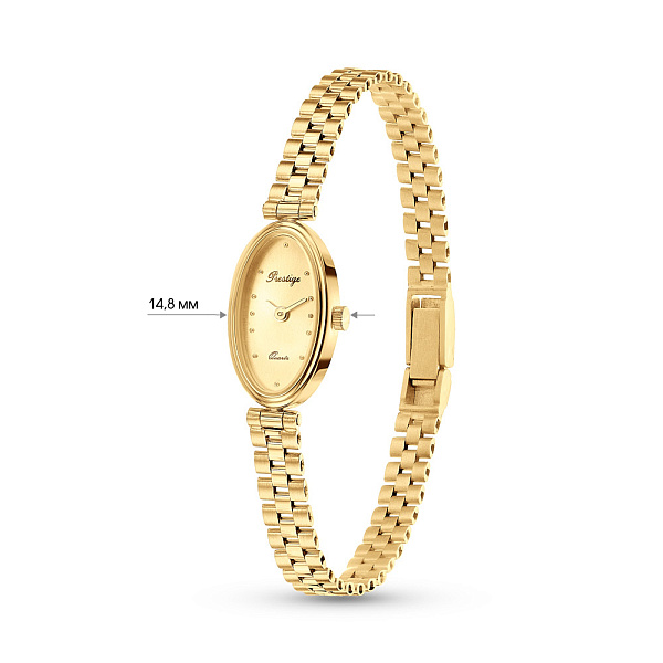 Жіночий кварцовий годинник з золота (арт. 260127ж) – зображення 4