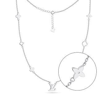 Колье из серебра (арт. 7507/1338)