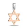 Срібна підвіска Зірка Давида (арт. 7203/565-пю) – зображення 1