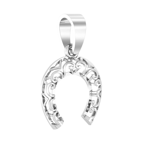 Золотая подвеска «Подкова» (арт. 440367б) – изображение 1