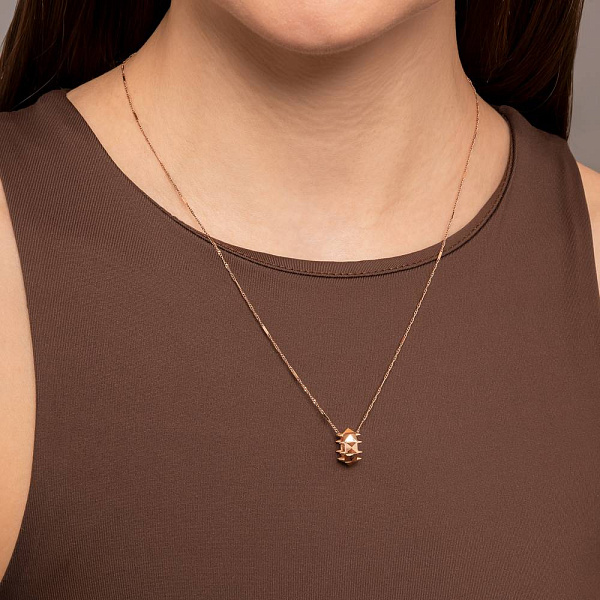 Підвіска з червоного золота (арт. 424956) – зображення 3