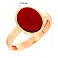 Кольцо золотое с кораллом (арт. 141146ПкоГ) – изображение 2