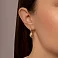 Сережки Крапля з жовтого золота (арт. 1101222ж) – зображення 3