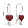 Серебряные детские серьги (арт. 7502/2731ек) – изображение 2