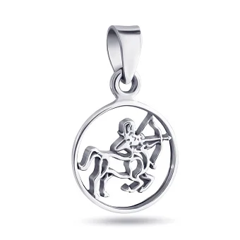 Подвес "Стрелец" из серебра (арт. 7903/3858ст)