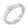 Серебряное кольцо с одним фианитом (арт. 7501/8312) – изображение 1
