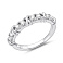 Серебряное кольцо с фианитами (арт. 7501/5308) – изображение 1