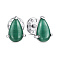 Серебряные серьги с улекситом (арт. 7518/2390/1Улз) – изображение 1