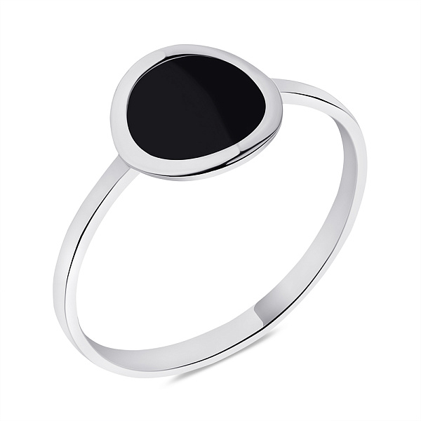 Серебряное кольцо с эмалью (арт. 7501/566ечкп) – изображение 1