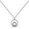 Серебряное колье с фианитами (арт. 7507/2145) – изображение 1